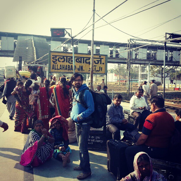 At last we reached. Now to mela grounds.