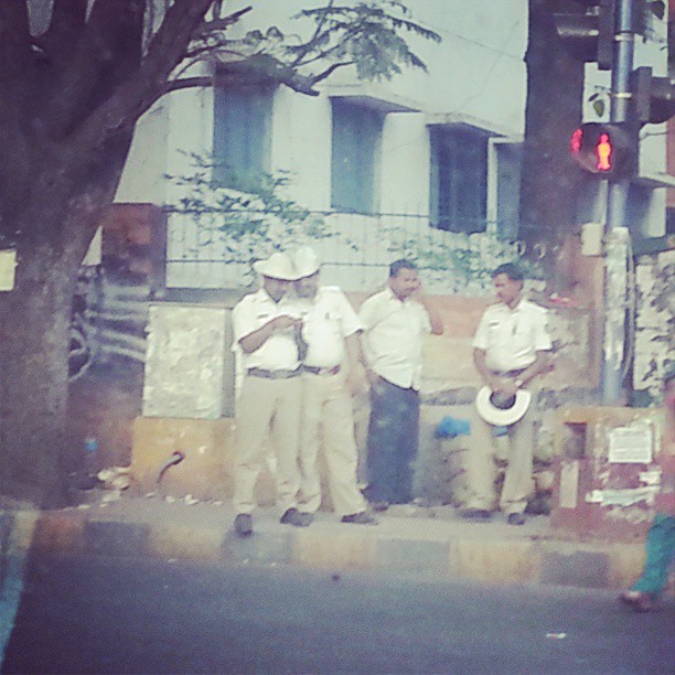 Did we get him. Cops with digi cams all around bangalore.