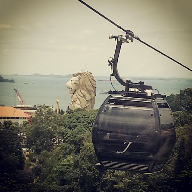 Cable car view