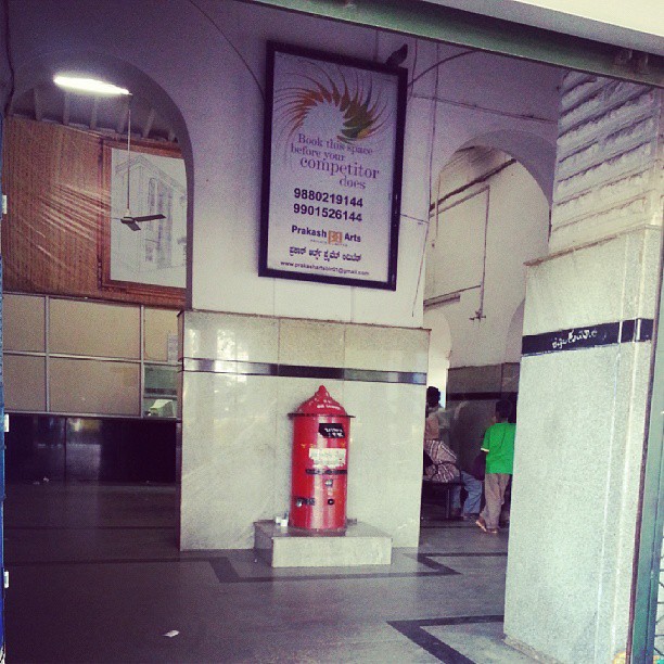 Inside Cantonment railway station