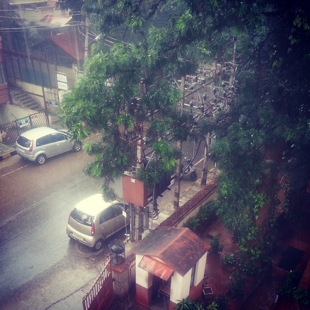 Raining in Malleshwara