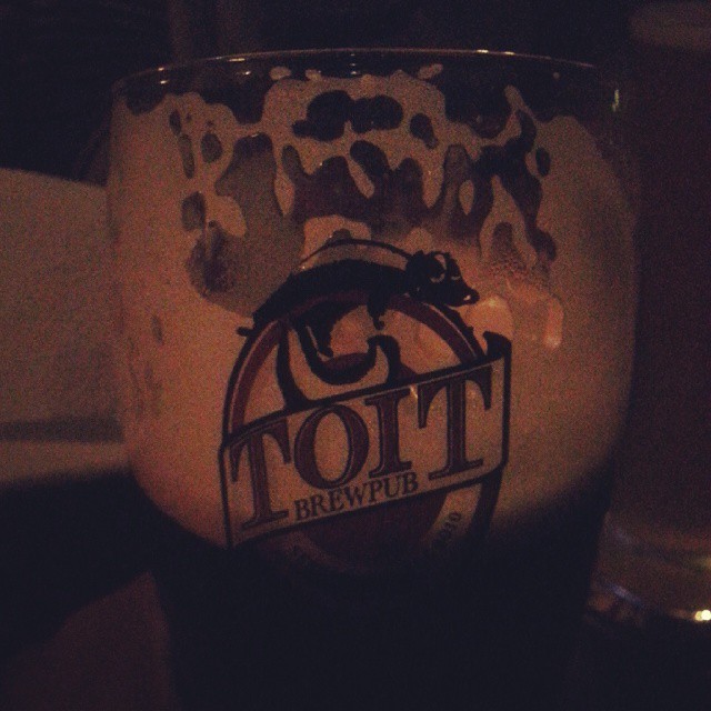 DarkKnight @ Toit, dark, strong with coffee flavor. I kind of like it