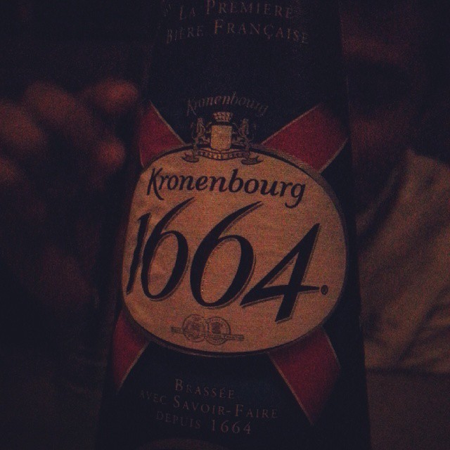 Kronenbourg 1664 lager its not bad. ♥♥♥♥♥