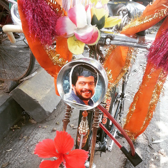 Shankarnag is now cycle hero. ಶಂಕರ್ ನಾಗ್ ಈಗ ಸೈಕಲ್ ಹಿರೊ.