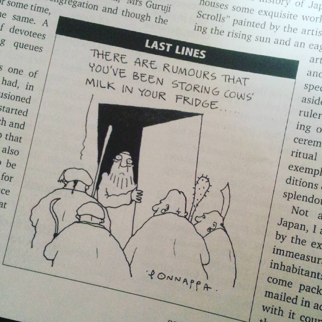 Ponnappa from EPW. Love it.