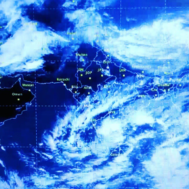 Bangalore Weather due to Tropical Deep Depression in Puducherry