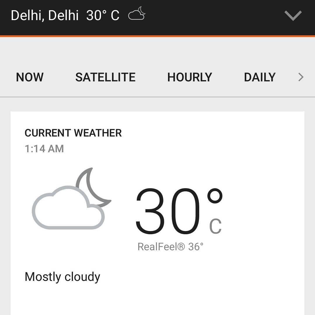 Middle of the night feels like 36 vs feels like 21.

Won’t complain about Bangalore weather again.